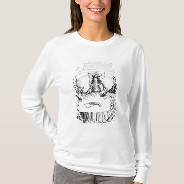 Ärkehertigen av Österrike förklarade kung av T-shirt (Framsida)