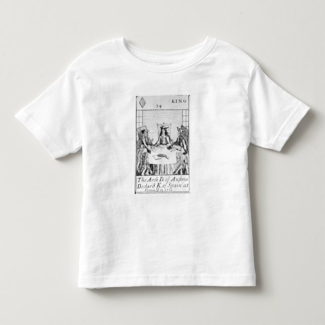 Ärkehertigen av Österrike förklarade kung av T-shirt (Framsida)
