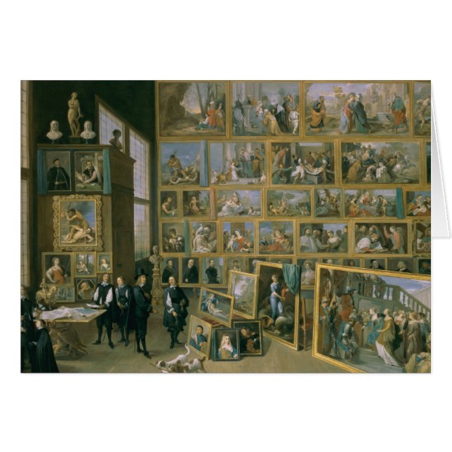 Ärkehertigen Leopold Wilhelm Hälsningskort (Framsidan Horizontal)