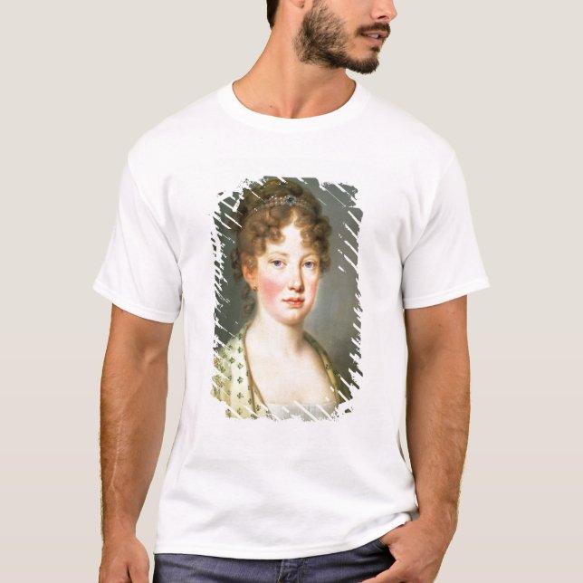 Ärkehertiginna Leopoldina av Österrike Tee Shirt (Framsida)