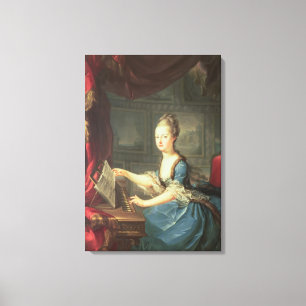 Ärkehertiginna Marie Antoinette Canvastryck