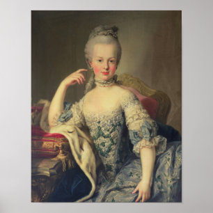 Ärkehertiginna Marie Antoinette Poster