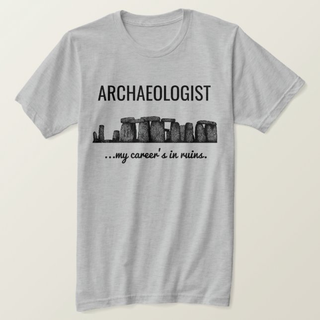 Arkeolog Tee (Design framsida)