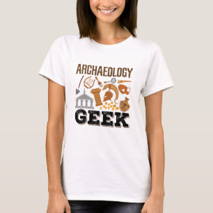 Arkeologi Geek Archeolog Student Älskare T Shirt