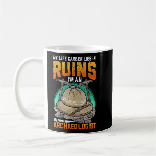 Arkeologi Inspired Archeolog Related Fossil Kaffemugg