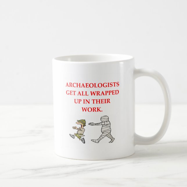 arkeologi kaffemugg (Höger)