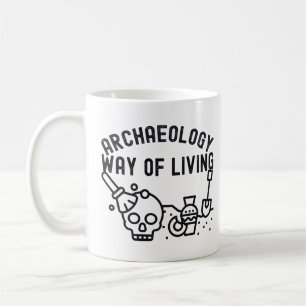 Arkeologi - sätt att leva, Arkeologi som sagt Kaffemugg