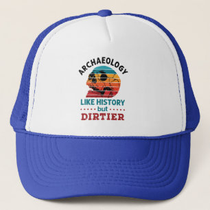 Arkeologi som historia men Dirtier Retro Skull Keps