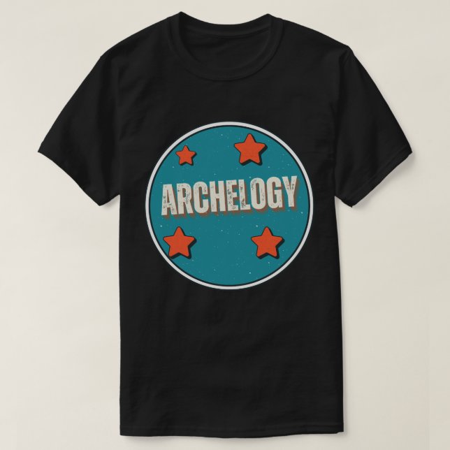 Arkeologi T Shirt (Design framsida)