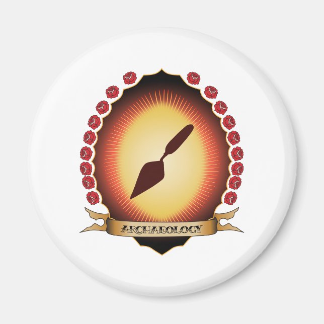 Arkeologimandorla Magnet (Framsidan)