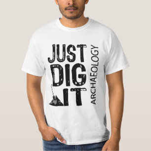 Arkeologipik det tee shirt