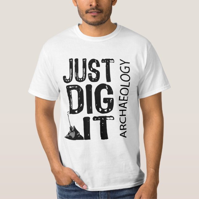 Arkeologipik det tee shirt (Framsida)