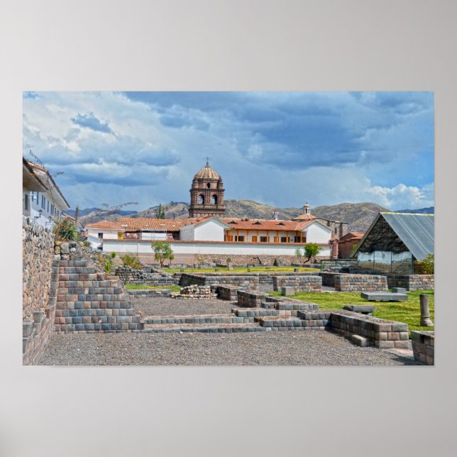 Arkeologiska museet i Cusco, Peru Poster (Framsidan)