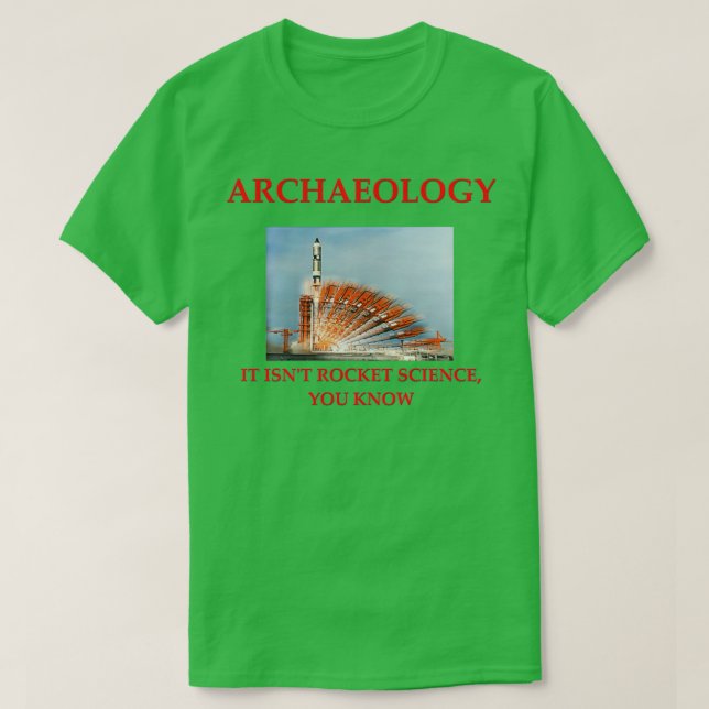 Arkeologiskämt 18 t shirt (Design framsida)