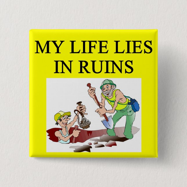 Arkeologiskämt Knapp (Framsida)