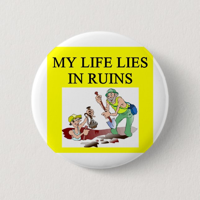 Arkeologiskämt Knapp (Framsida)