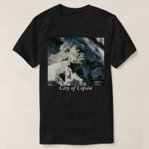 Arkeologiskt område Copan Honduras Photo Designad Tee Shirt