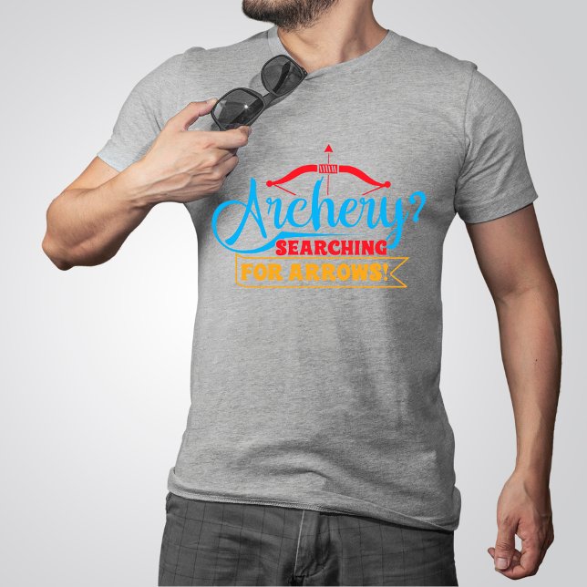 Arkeri - Söka efter pilar T Shirt (Skapare uppladdad)