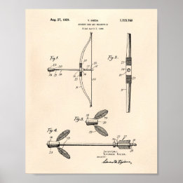 Arkerifack 1929 Patent Art Old Peper Poster