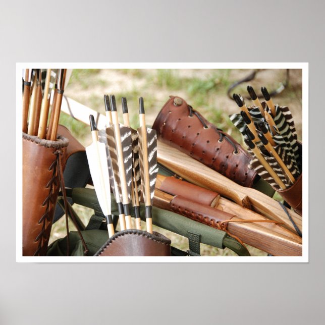 Arkerifält, pilar och Quivers Poster (Framsidan)