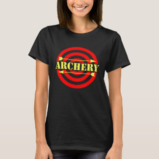 Arkeringspilar, bågar och pilmål t shirt