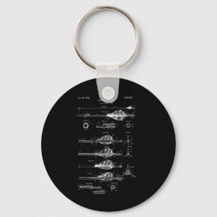 Arkeripilar, Vintage design - sammansatt fack Nyckelring