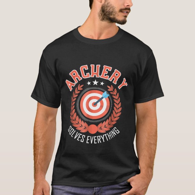 Arkery löser allt underbart arkitektur t shirt (Framsida)