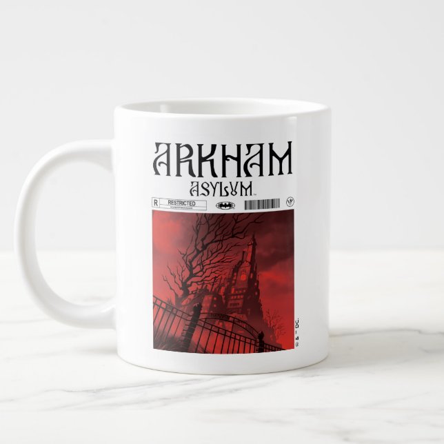 Arkham Asylum: Begränsad Jumbo Mugg (Vänster)