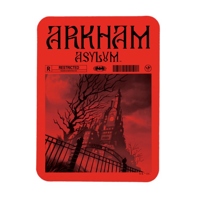 Arkham Asylum: Begränsad Magnet (Vertikal)