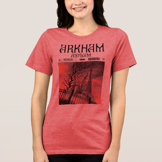 Arkham Asylum: Begränsad T Shirt (Framsida)