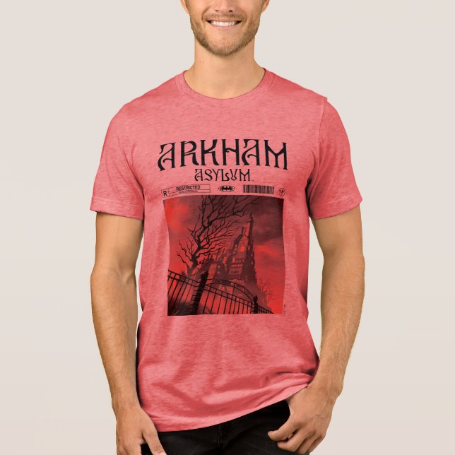 Arkham Asylum: Begränsad T Shirt (Framsida)