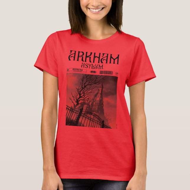 Arkham Asylum: Begränsad T Shirt (Framsida)