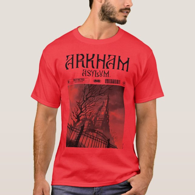 Arkham Asylum: Begränsad T Shirt (Framsida)