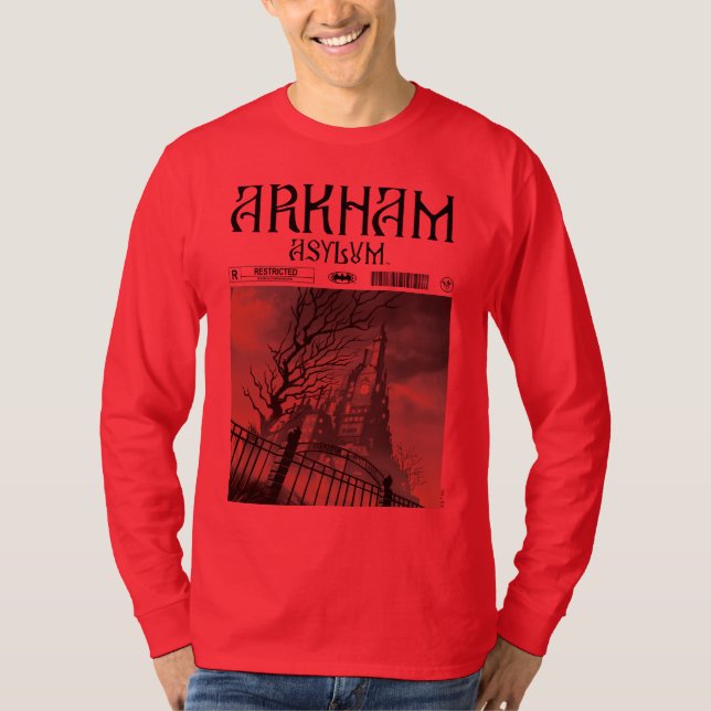 Arkham Asylum: Begränsad T Shirt (Framsida)