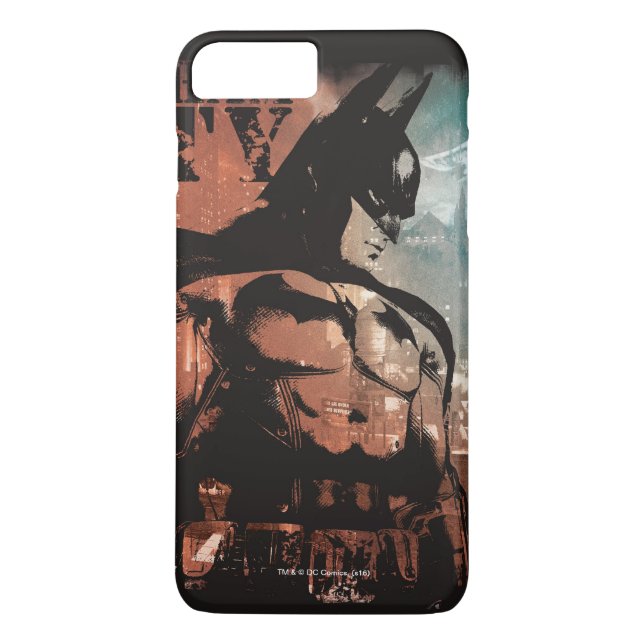 Arkham City Batman blandade media Case-Mate iPhone Skal (Baksida)