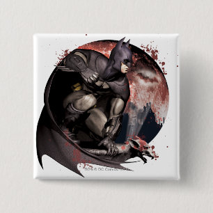 Arkham City Batman Måne Knapp
