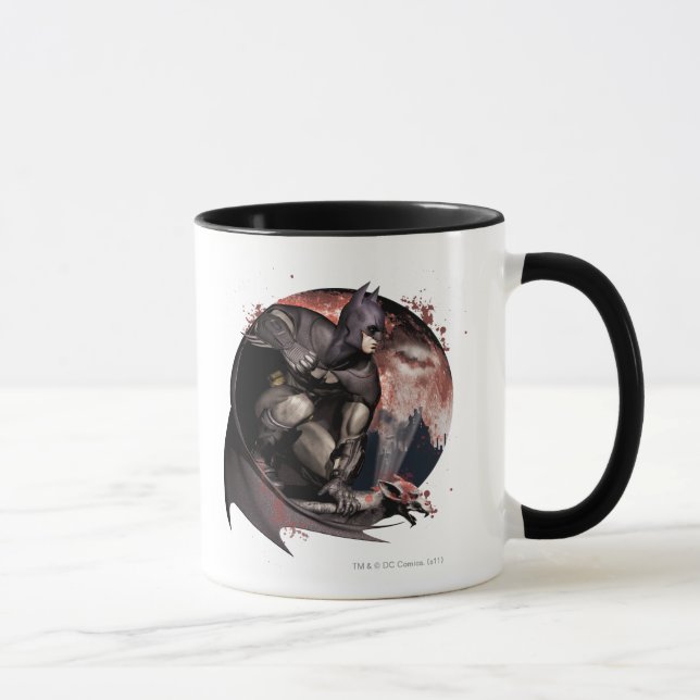 Arkham City Batman Måne Mugg (Höger)