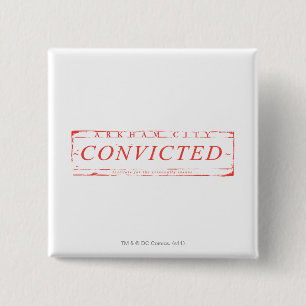 Arkham City Convicted Frimärke Knapp
