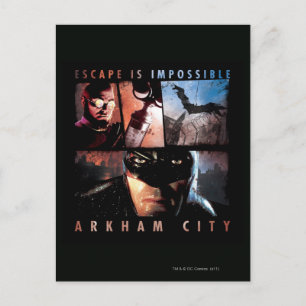 Arkham City Escape är omöjligt Vykort