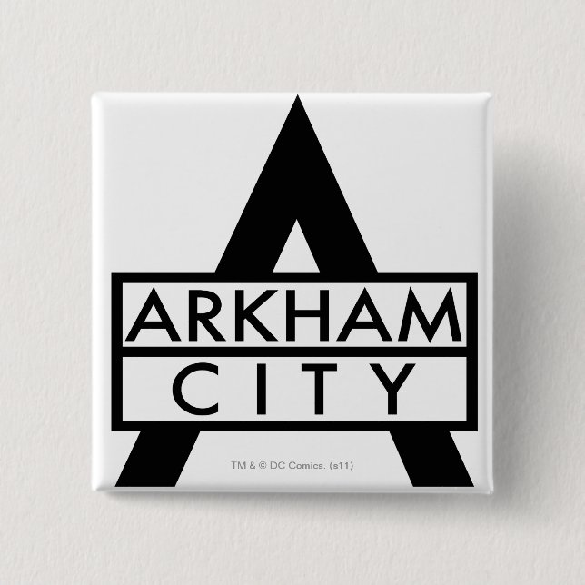 Arkham City Icon Knapp (Framsida)