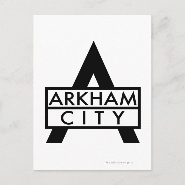 Arkham City Icon Vykort (Framsida)