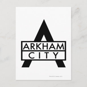 Arkham City Icon Vykort