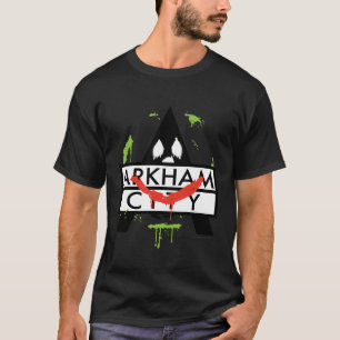 Arkham City Icon w/ Joker marks 2 Tee