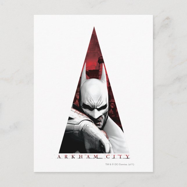 Arkham City Triangle Vykort (Framsida)