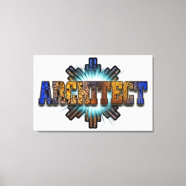 Arkitect DTW Architects Merch Canvastryck (Framsida)