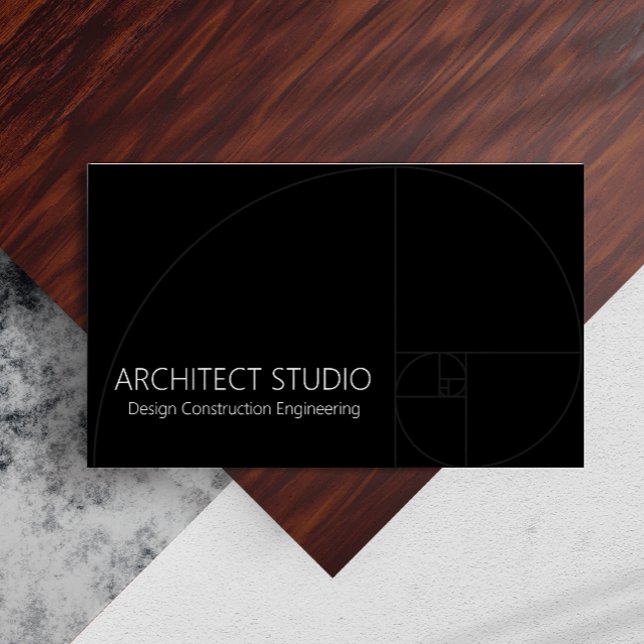 Arkitect Instagram följer med oss svartvitt Visitkort (Architect Modern Qr Code Black And White Business Card)