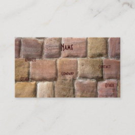 Arkitect Sandstone Visitkort