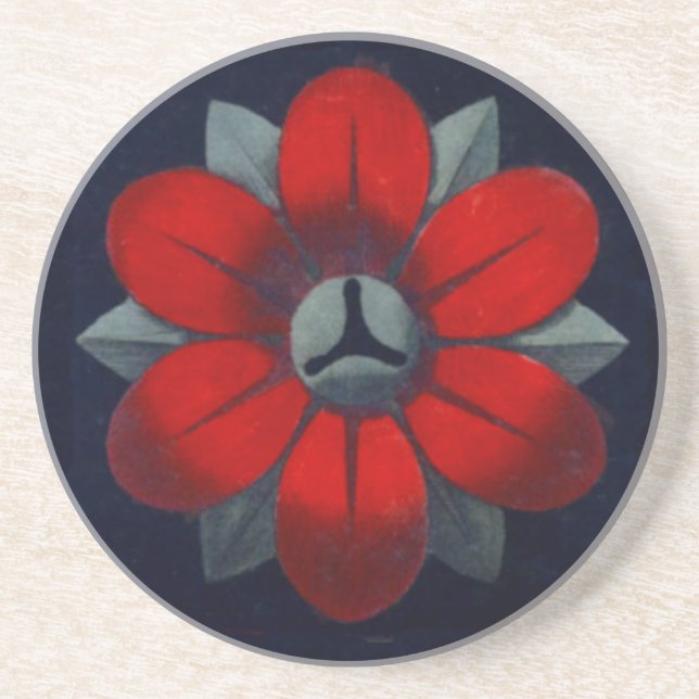 Arkitectural Rosette nr 3 Underlägg Sandsten (Framsidan)