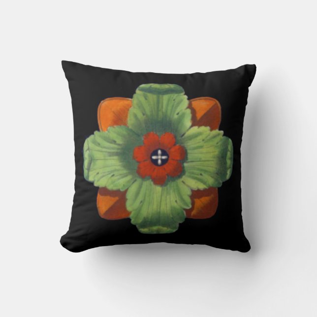 Arkitectural Rosette nr 4 - Pillow Kudde (Framsida)