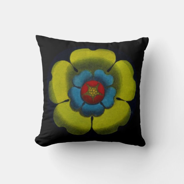 Arkitectural Rosette nr 6 - Pillow Kudde (Framsida)